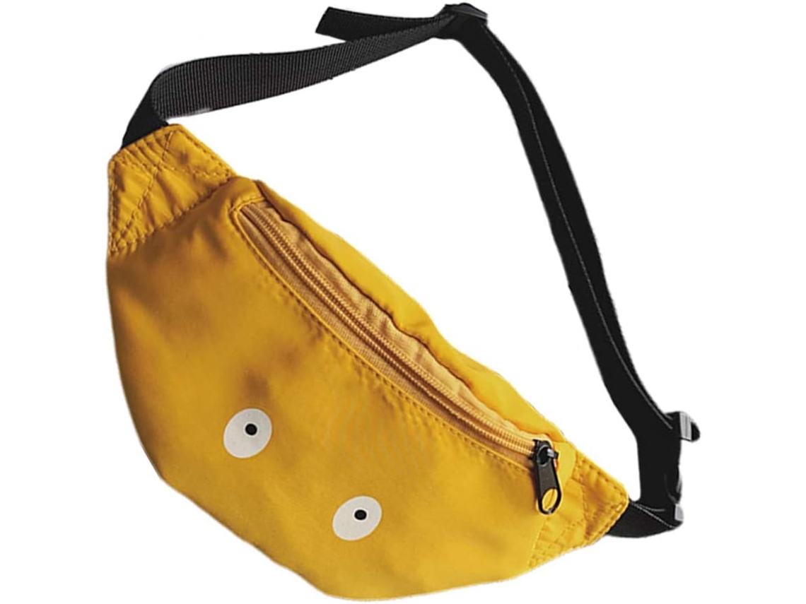Bolsa De Cintura Infantil - Pochete Casual E Divertida Para Crianças - Amarelo