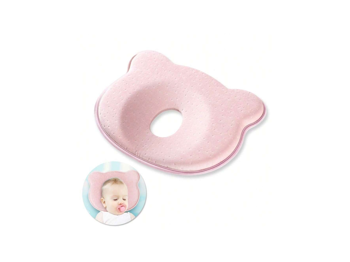 Travesseiro Bebê Anti-cabeça Chata, Memory Foam, Previne Deformidade Craniana, Ideal Para Recém-nascidos