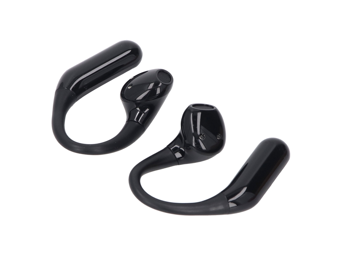 Primerox fone de Ouvido Tradutor Ai Open Ear Qualidade de Som Hd Bateria Longa para Viagem Negócios Aprendizagem Preto