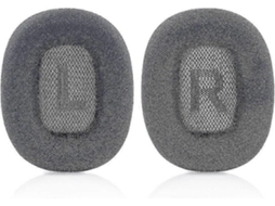 Almofada Auricular Espuma Couro Airpods Max Magnética Confortável Preta