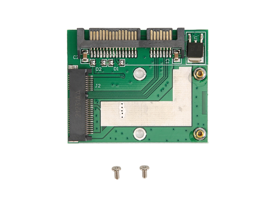 Cartão Adaptador Msata Ssd Para 2.5 Polegadas Sata Cartão Conversor Mini Pcie Ssd Sata3 Cartão Riser