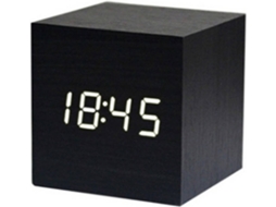 Despertador WJS Digital LED com Indicadores (Preto)