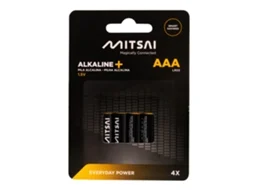 Pilhas Não Recarregáveis MITSAI LR3 (AAA - 4 Unidades)