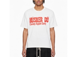 Husker Du Candy Apple Grey Logo T-shirt Unisex Adults Size:xxxl