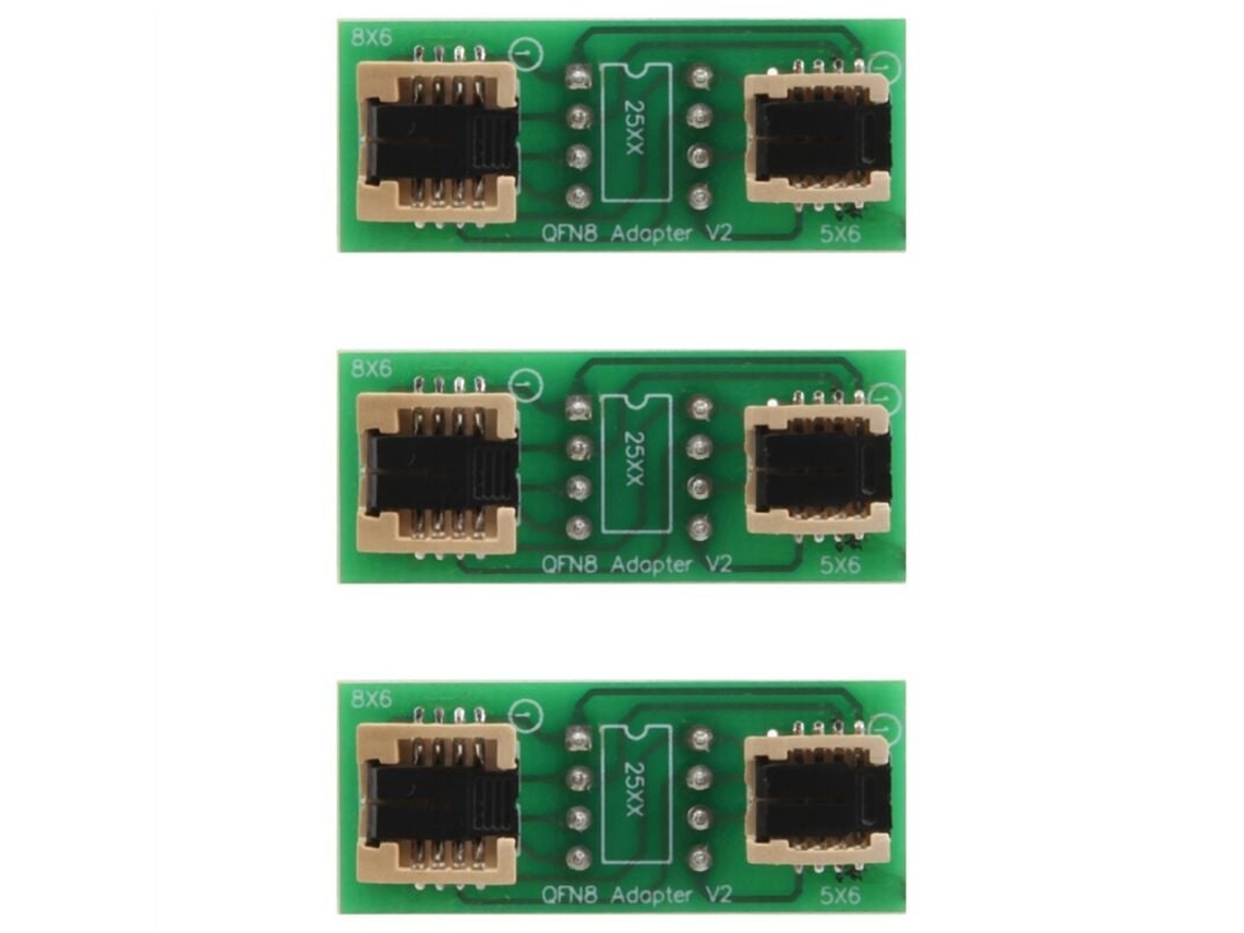 Universal Qfn8/wson8/mlf8/mlp8/dfn8 Para Dip8 Dois Em Um Soquete/adaptador Para Chips De 6x5 Mm E 8x6 Mm 3x, Metal