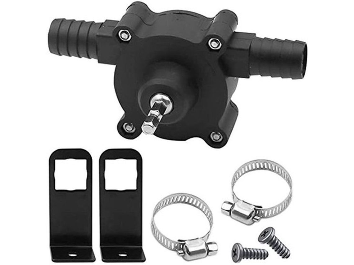 Mini Bomba Manual - Bombas para Líquidos - Compacta e Leve - Bomba Automática a Jusante - Ideal para Bombas de Óleo - Adequada para Aplicações de Emergência.