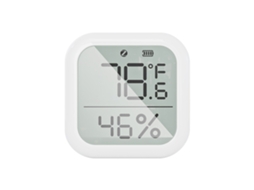 Sensor Inteligente De Temperatura Y Humedad Zigbee Con Control De App Pantalla Lcd Monitoreo Remoto De Datos Para El Hogar Diy