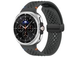 Bracelete Respirável Colmeia para Samsung Galaxy Watch 8 / 8 Classic XIAOMOYU com Fivela Magnética Preta, Rosa, Laranja