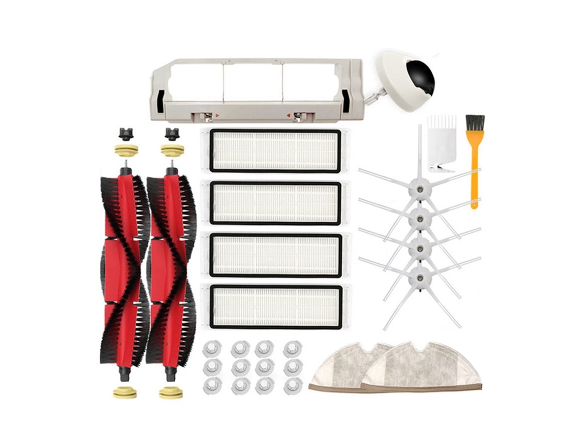 Acessórios kits para xiaomi roborock s6 s60 s65 s5 max t6 aspirador de pó acessórios varredor rolo escova