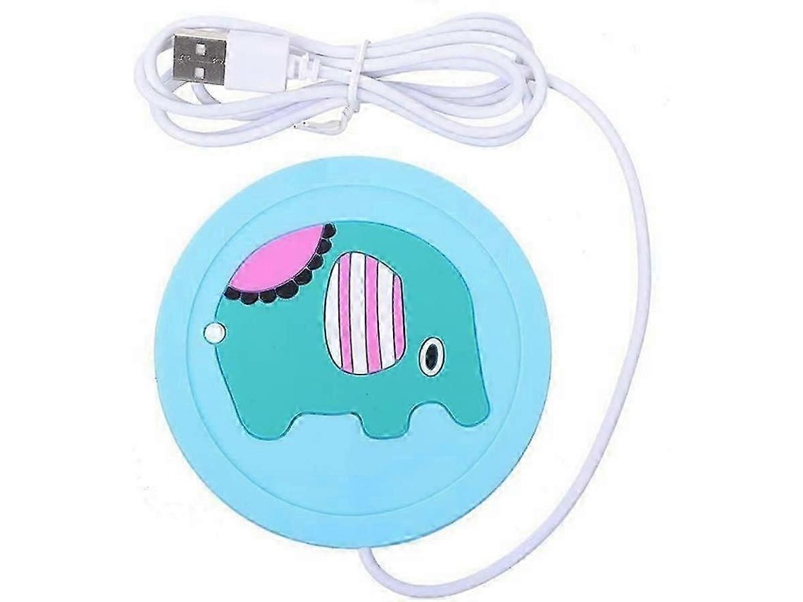 Aquecedor de xícaras elétrico USB Slowmoose para escritório e casa, azul