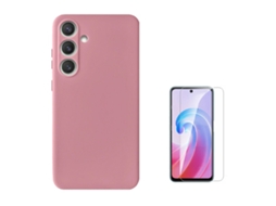 Capa Cleargorilasglass Proteção Para Samsung Galaxy A36 Gift4me Rosa