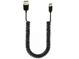 Cabo Extensor De Carregamento Usb 3.1 Tipo C Macho Para Usb 2.0 Macho Com Mola Nostalgia88