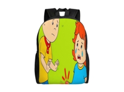 Mochila De Estudante Caillou G20, Leve E Durável, À Prova Dágua E Com Alça De Ombro Ajustável Olysi Shop (n20)