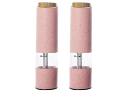 2pcs Sal Elétrico e Moedor de Pimenta Definir Bateria Operada Moinho GOKOCO