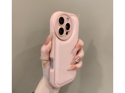 Capa De Silicone Macio Rosa Claro Fosco Com Proteção Elevada Para A Lente Da Câmera, Resistente A Impactos E Compatível Com Smartphones Grandes Com Mú