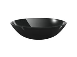 Basin, Basins Vidaxl Preto Vidro (n/a)