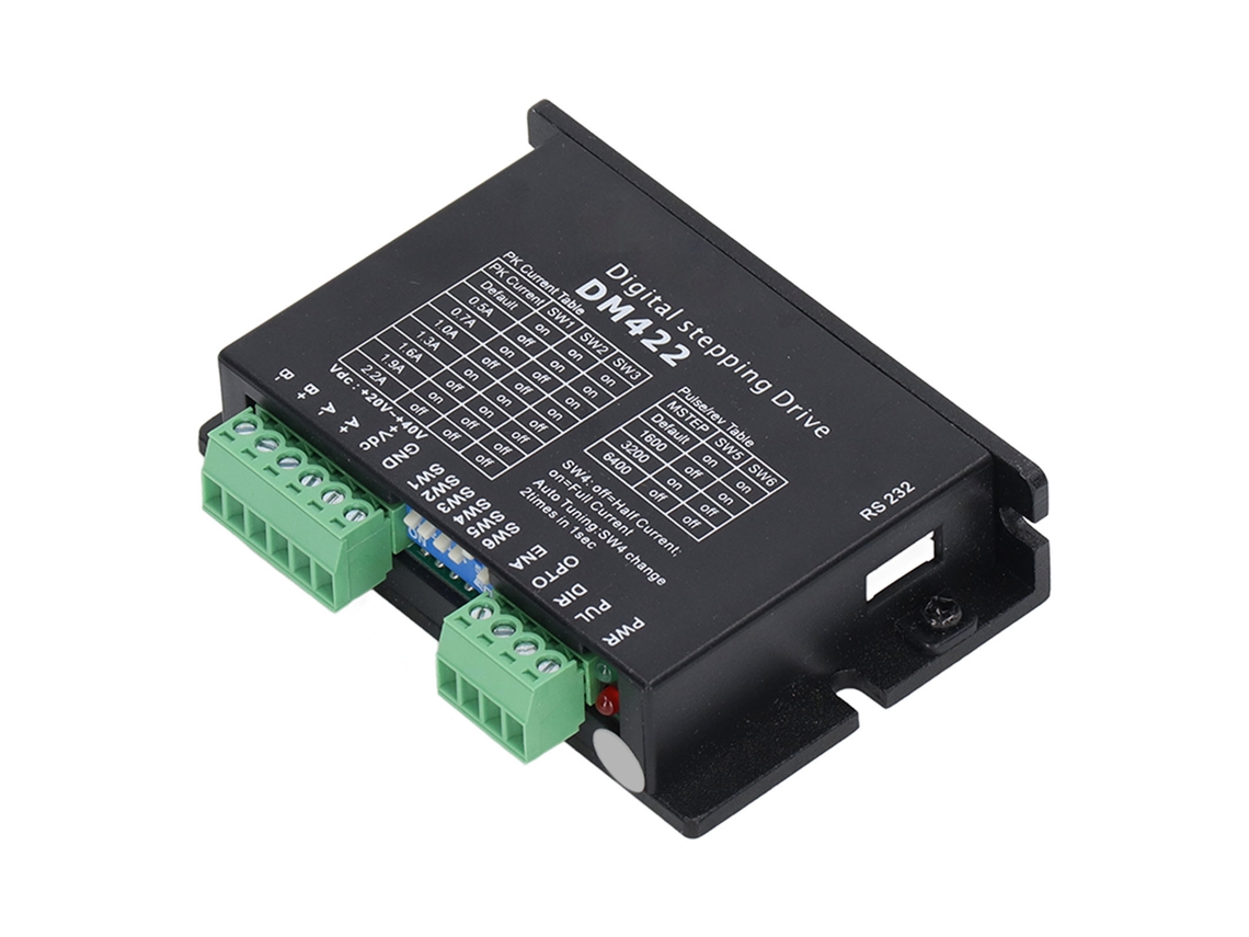 Driver de Motor Passo a Passo Digital 2.2a 20 40vdc