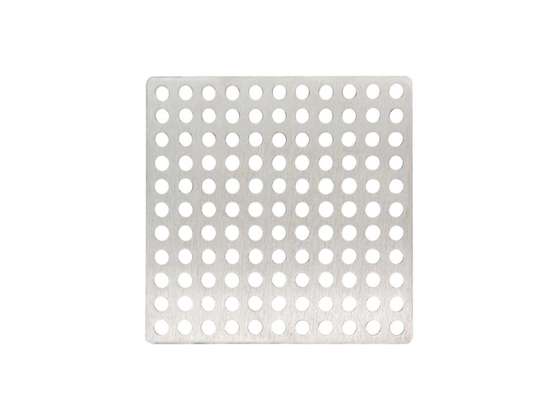 Filtro de Ralo de Piso em Aço Inoxidável, 82mm, com Malha AQUAFORGE