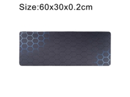 Tapete Para Teclado E Mouse Gamer Com Superfície De Borracha Antiderrapante, Tamanho 60 X 30 X Olysi Shop