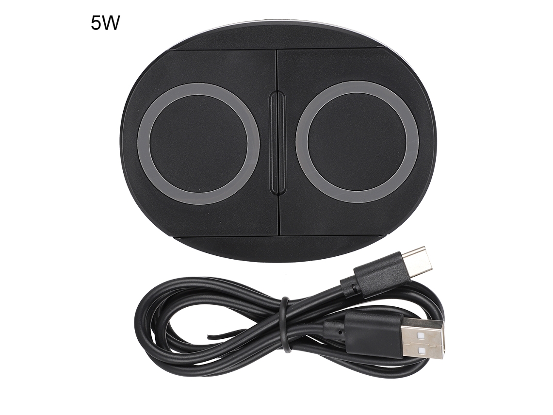 Carregador Sem Fio EOOCOO com carregamento duplo 5w/10w