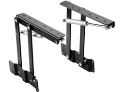 Dobradiças De Fechamento Suave Para Móveis, Conjunto De 2 Peças, Dobradiças Pretas Para Mesa, Tampo De Mesa Elevável