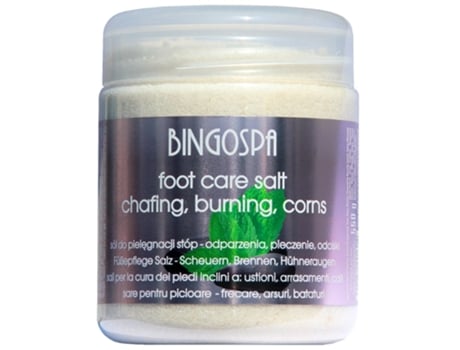 Escalda-pés calmante anti-irritação, 550g Bingospa