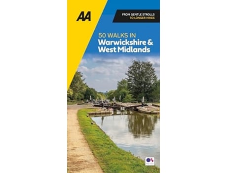 Livro AA 50 Walks in Warwickshire de Aa Publishing (Inglês)