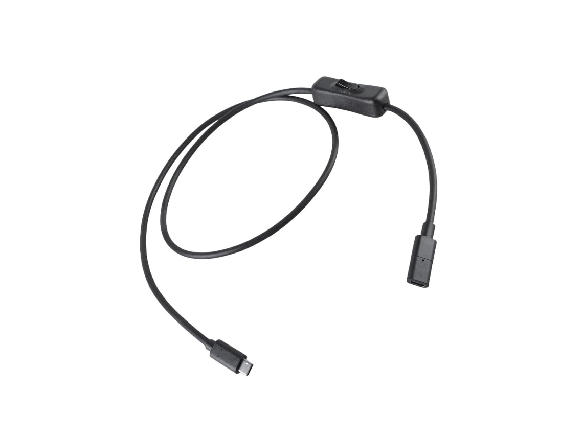 Cabo Extensor Usb Type-c De 1 M, 3.1 Gen 2 Com Interruptores,