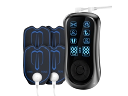 Massageador Elétrico Profissional De Estimulação Muscular Tens Para Corpo Inteiro Com 6 Modos De Funcionamento