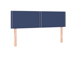 Headboard, Headboards Vidaxl Azul Tecido (144 Cm)