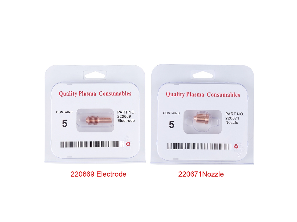 5pcs Eletrodo 220669 e Ponta de Bico 220671 para Max45 S/MARCA