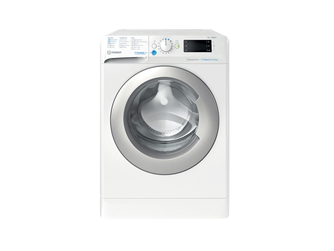 Indesit Bwe 91496x Wsv Ee Máquina De Lavar Carregamento Frontal 9 Kg 1400 Rpm Branco