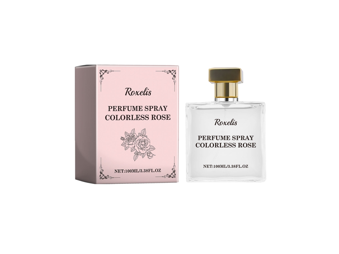 Perfume Rosa Incolor Aroma Intenso Rosa