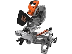 Serra de Esquadria Potente BLACK+DECKER 1500 W para Corte e Serra de Esquadria Ferramentas Elétricas Ideal Para