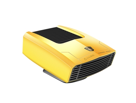 Aquecedor Portátil De 12 V Para Uso Em Veículos, Descongelamento E Desembaciamento No Interior Do Carro (amarelo)
