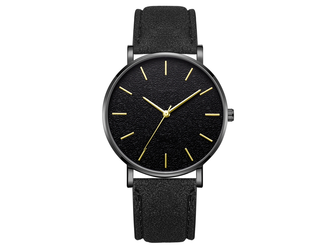 Reloj De Aleación Simple Y Moderno De Dial Redondo Reloj De Cuarzo Para Mujer Y Hombre
