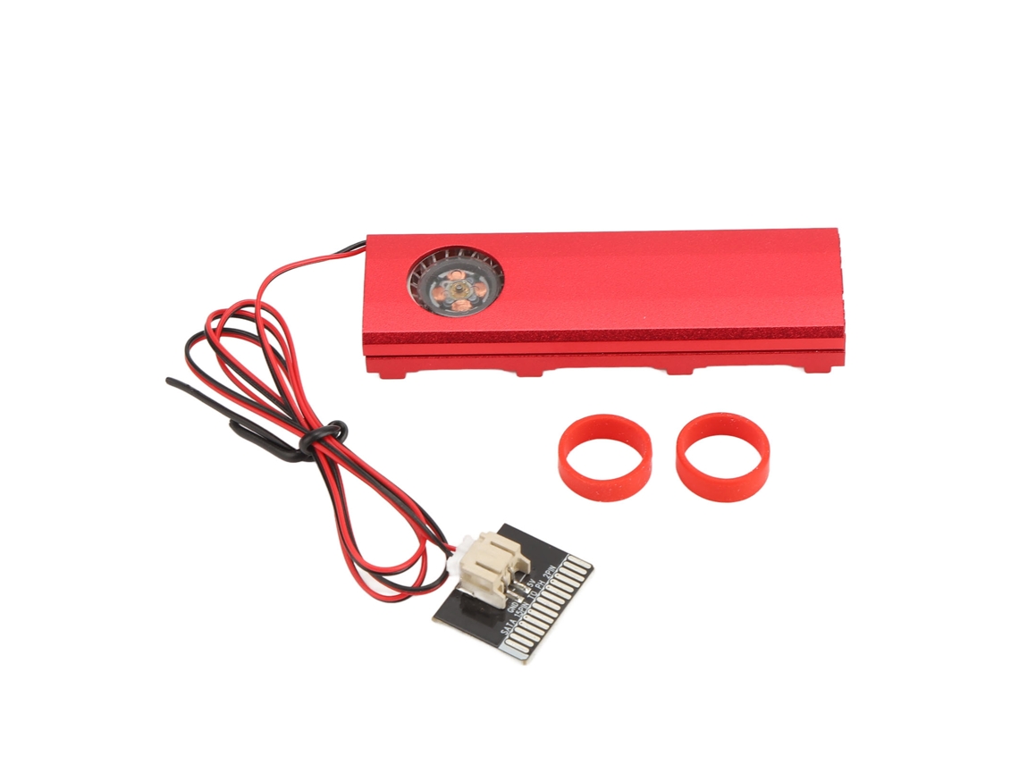 Dissipador De Calor Para Unidade De Estado Sólido M.2 Ngff Nvme Ssd, Dissipação De Calor Quatro Vezes, Ventilador Turbo