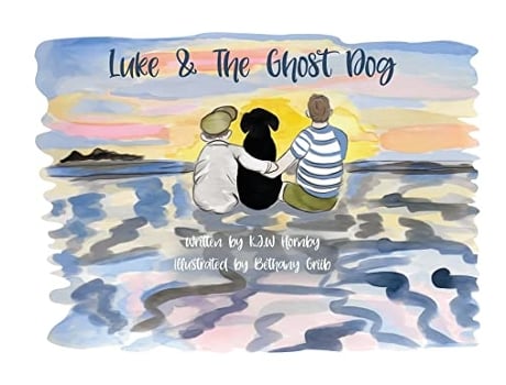 Livro Luke the Ghost Dog de K J W Hornby (Inglês)