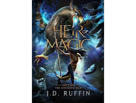 Livro Heir of Magic de J D Ruffin (Inglês - Capa Dura)