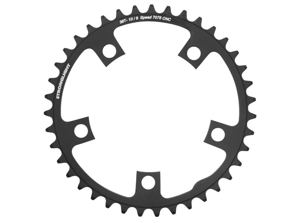 Tabuleiro Interior de 5 Raios STRONGLIGHT 7075 Type Shimano 39 T