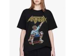 Anthrax Spreading Skater Notman Vintage T-shirt Classic Unisex Adults Size:l