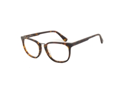 Armação de óculos de grau masculina Vuarnet VL16240003 (marrom - acetato - 145 mm - Ø 53 mm)