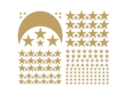 Autocolantes De Estrelas Autocolantes De Parede Removíveis Para Decoração Doméstica, Fáceis De Colocar E Remover (177 Unidades)