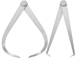 150 Mm 6 Polegadas Interno Externo Paquímetro Aço Inoxidável Ferramenta De Medição De Junta De Fricção Fixa 1 Par Aquaforge