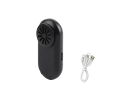 Face Cover Fan Portable Usb Rechargeable Clip On Mini Cooling Fan