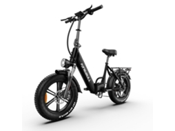 Literider 2.0 Bicicletas Eléctricas Motor 500w Bateria 48v13.5ah 20 Polegadas Pneus Travão a Disco Hidráulico Preto MAXTURN