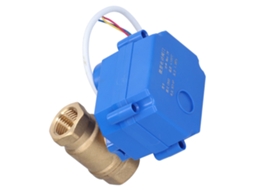 Laxiscreed Válvula De Bola Eléctrica Em Latão Bsp 3 Fios Dc 3-6v Com Indicação De Funcionamento