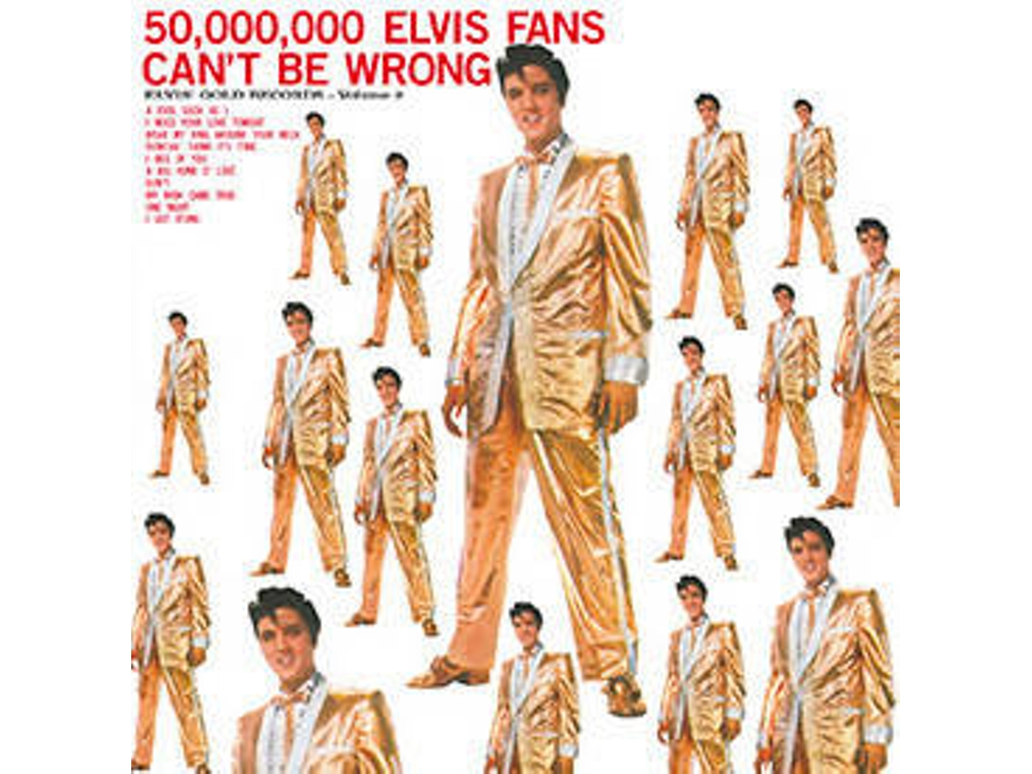 Vinil LP Elvis Presley - 50,000,000 Elvis Fans Can't Be Wrong (Elvis' Golden Records Vol. 2)