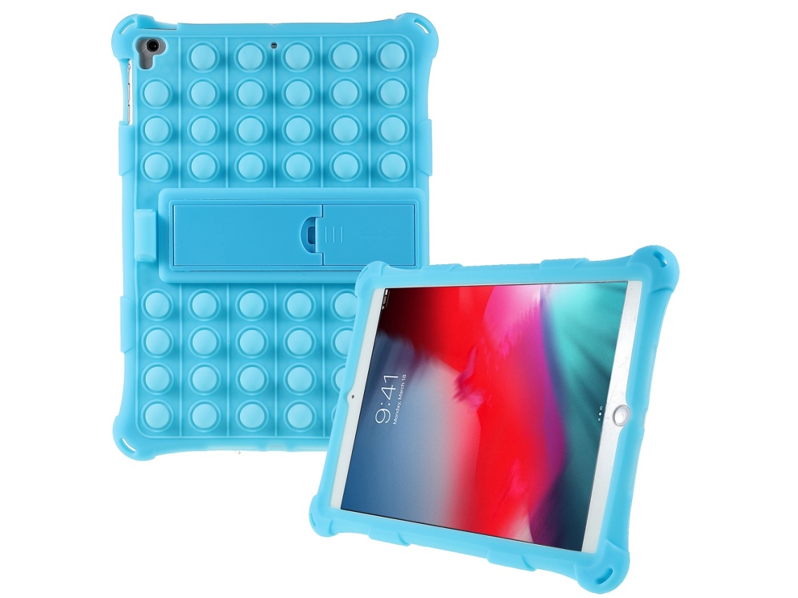 Capa Pop It Fidget Azul Para Ipad 9.7 6 Geração 2018