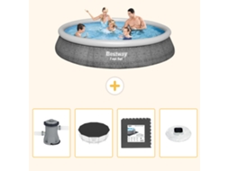 Bestway Piscina Bestway Fast Set Redonda - 396x84 Cm - 5-peças S312